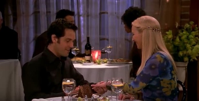 Phoebe And Mike On 'Friends'